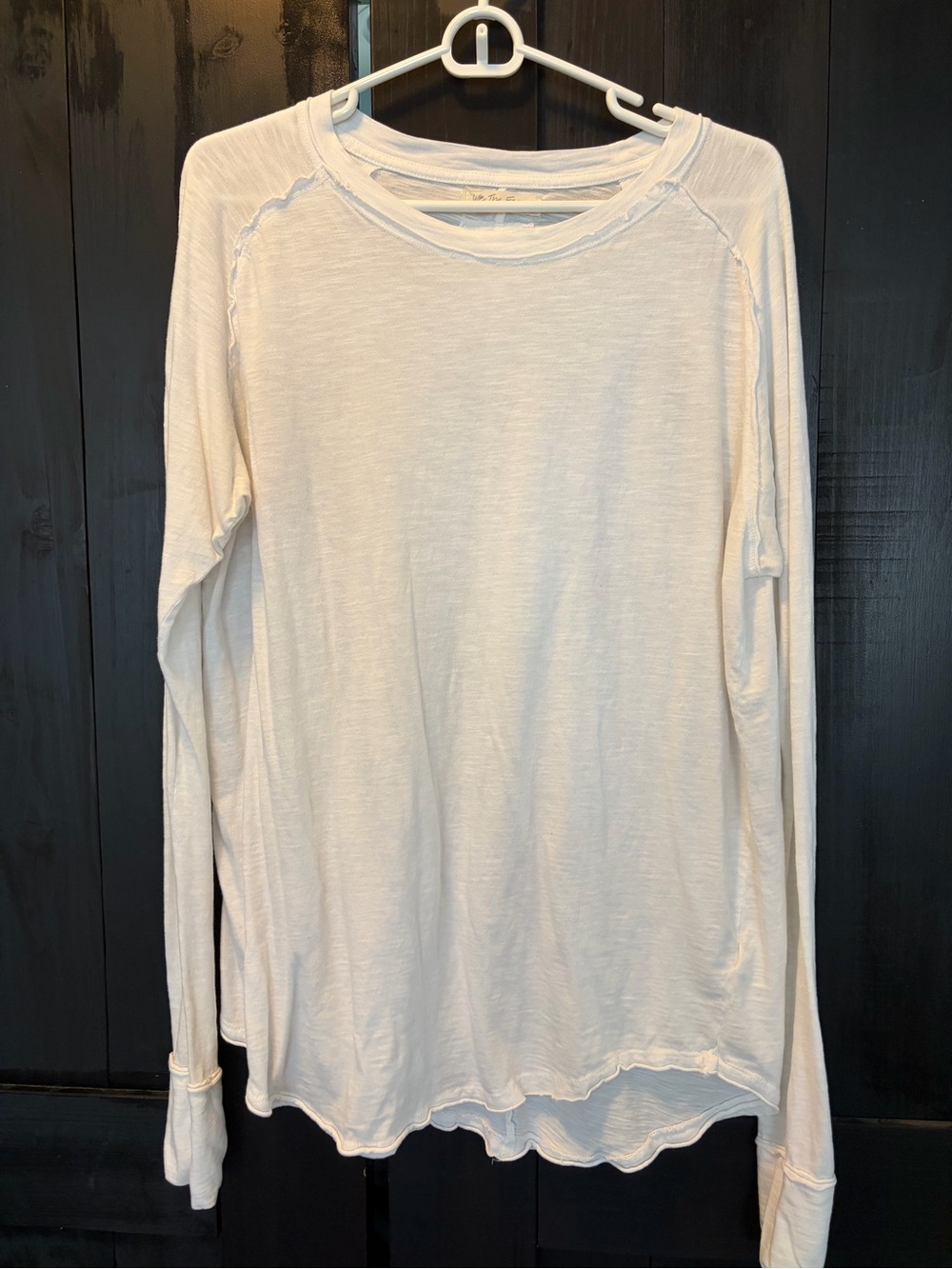 We the free Arden long sleeve oversized shirt